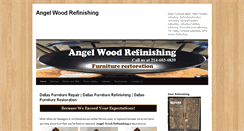 Desktop Screenshot of angelwoodrefinishing.com